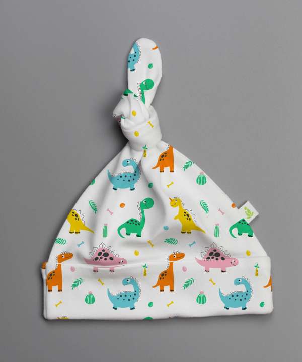 Dino Land knotted beanie-imababywear