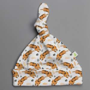 Tiger cubs knotted beanie-imababywear