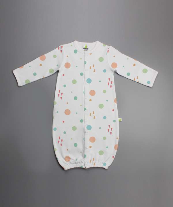 Dots and Doodles Convertible Sleepsuit-imababywear