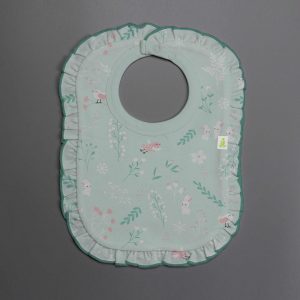 green-forest-frill-bib