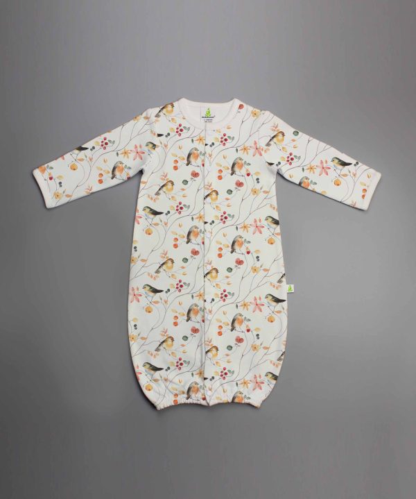 Little Finch Convertible Sleepsuit-imababywear