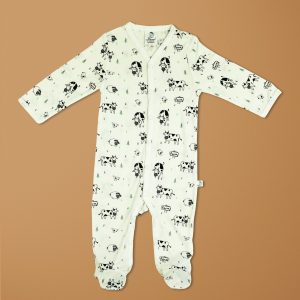 Farmland Bamboo Snap Growsuits-imababywear