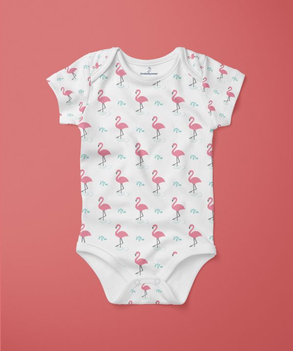 Miss Flamingo Bodysuit-imababywear