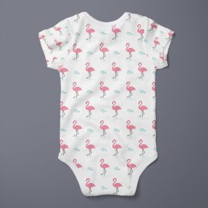 Miss Flamingo Bodysuit-imababywear
