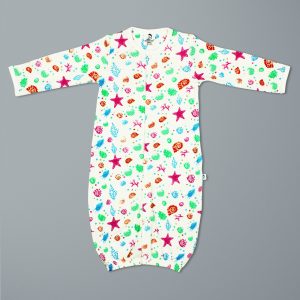 Marine Kingdom Convertible Sleepsuit-imababywear