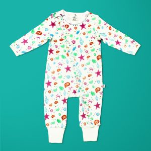 Marine Kingdom Long Sleeve Zipsuit-imababywear