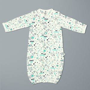 Space Kid Convertible Sleepsuit-imababywear