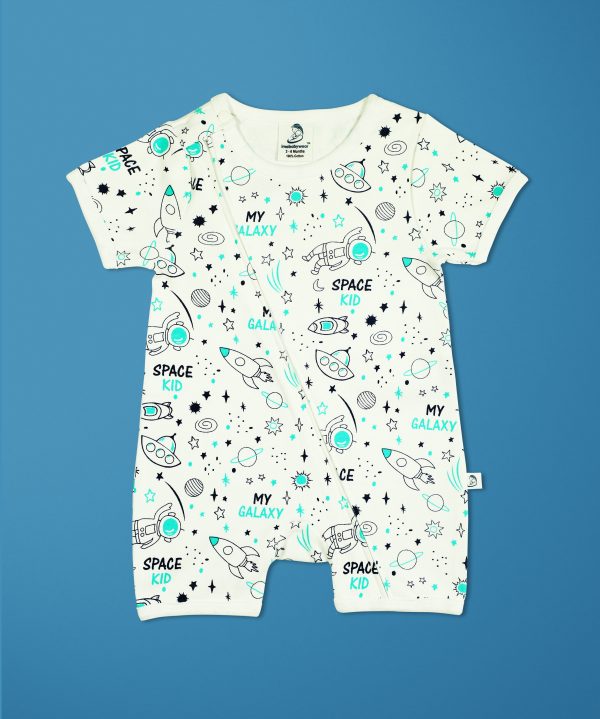 Space Kid Short Sleeve Zipsuit-imababywear