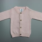 Pink Knitted Cardigan-imababywear