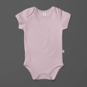 Pink Easy Neck Bodysuit-imababywear
