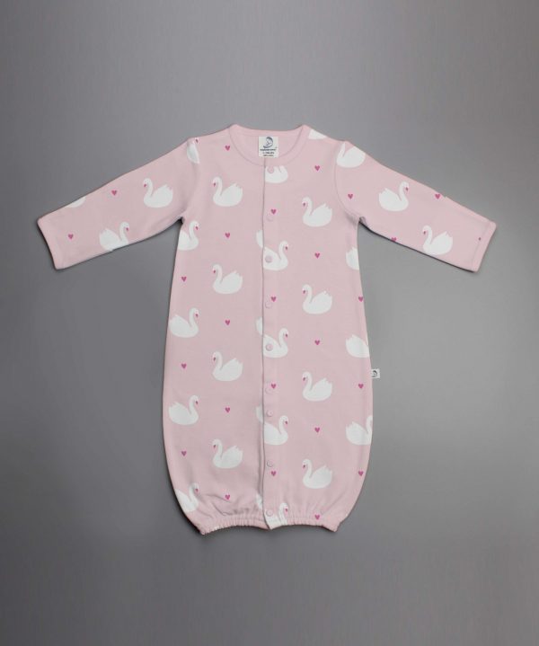 Geese Love Convertible Sleepsuit-imababywear