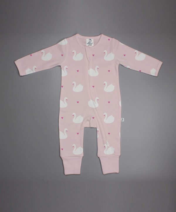 Geese Love long sleeve zipsuit-imababywear