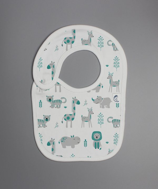 Animal Kingdom reversible bib-imababywear