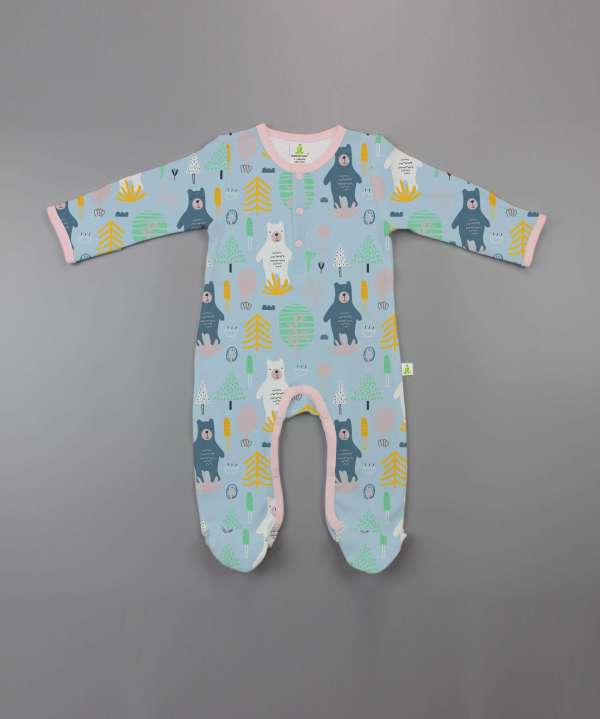 Arctic Bear Button Growsuit-imababywear