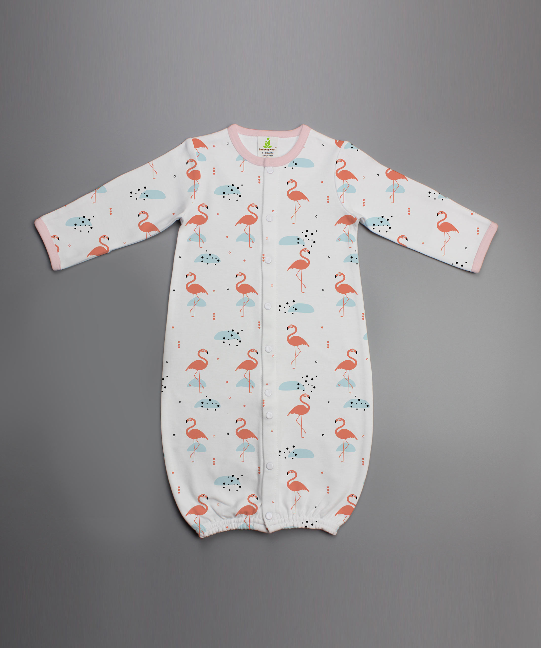 flamingo sleepsuit