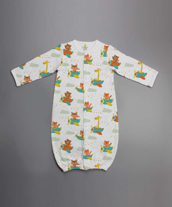 Flying squad Convertible Sleepsuit-imababywear