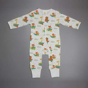 Flying Squad Long Sleeve Zipsuit-imababywear