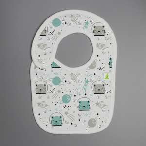 Astronaut Cat Reversible Bib-imababywear