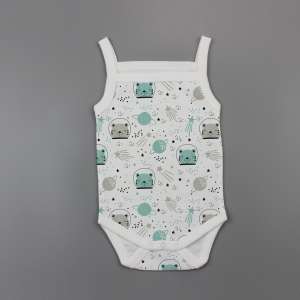 Astronaut Cat Strapy Bodysuit -imababywear