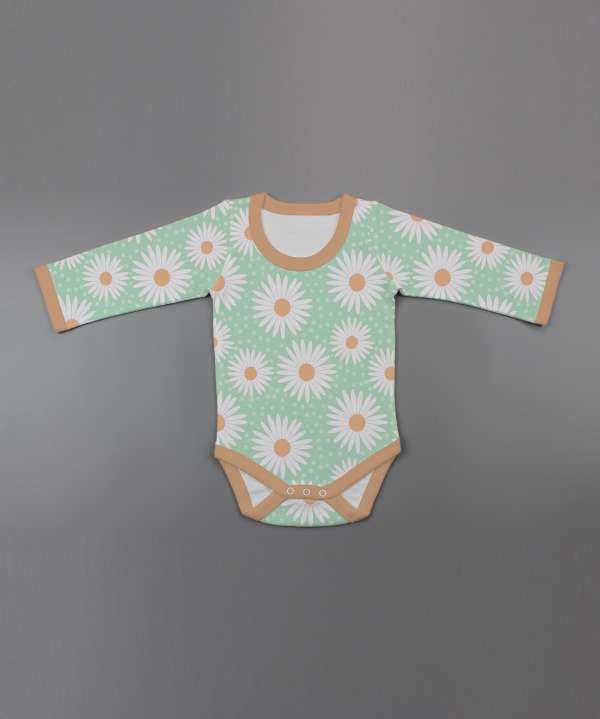 Daisy Valley Full Sleeve Bodysuit-imababywear