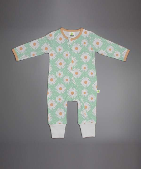 Daisy Valley Long Sleeve Zipsuit-imababywear