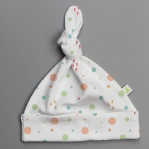 Dots and Doodles Knotted Beanie-imababywear