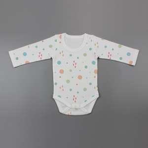 Dots and Doodles Full Sleeve Bodysuit-imababywear