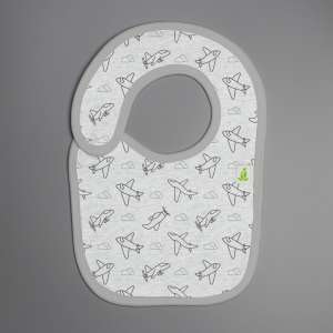 Happy Flight Reversible Bib-imababywear