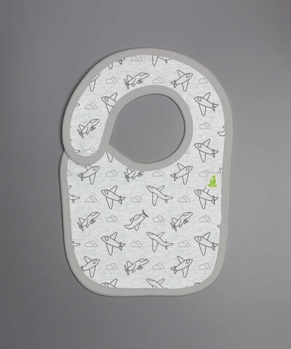 Happy Flight Reversible Bib-imababywear