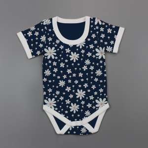 Little Jasmine Half Sleeve Bodysuit-imababywear