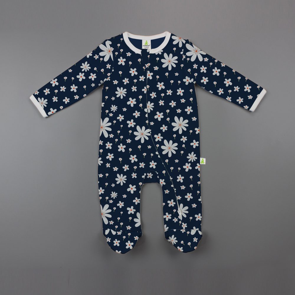Birds Long Sleeve Zipsuit