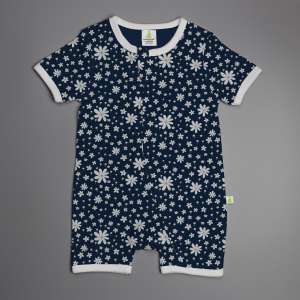 Little Jasmine Shortsleeve Zipsuit-imababywear