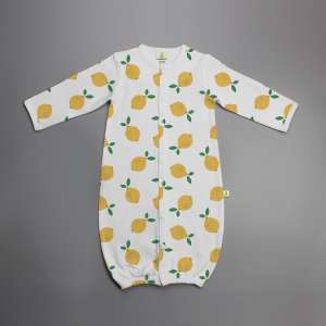 Little Lemons Convertible Sleepsuit-imababywear