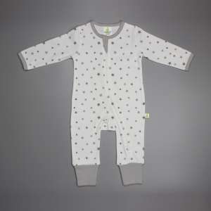 Little Stars Long Sleeve Zipsuit-imababywear