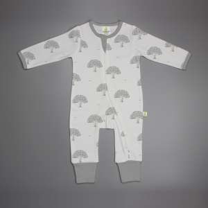 Magic Tree Long Sleeve Zipsuit-imababywear