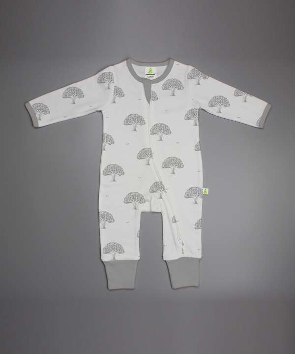 Magic Tree Long Sleeve Zipsuit-imababywear