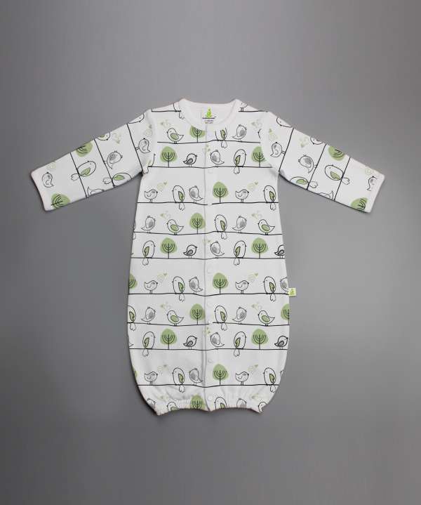 Tiny Tweets Convertible Sleepsuit-imabaywear