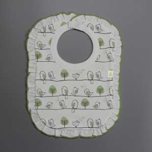 Tiny Tweets Frill Bib-imababywear