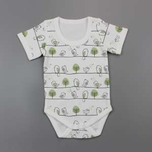 Tiny Tweets Half Sleeve Bodysuit-imababywear