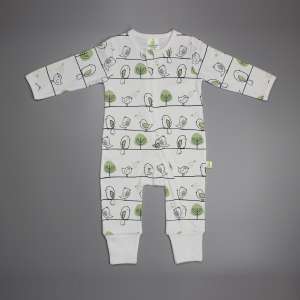 Tiny Tweets Long Sleeve Zipsuit-imababywear