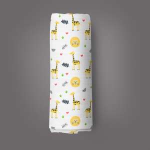 Yellow Forest Muslin Wrap-imababywear