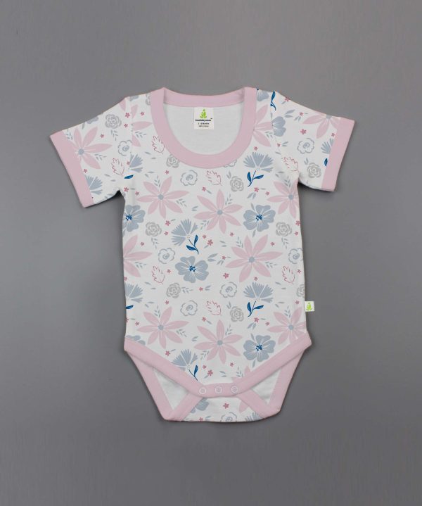 Blossom Festival Half Sleeve Bodysuit - imababywear