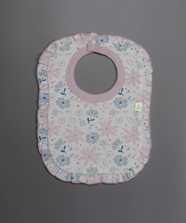 Blossom Festival Frill Bib - imababywear