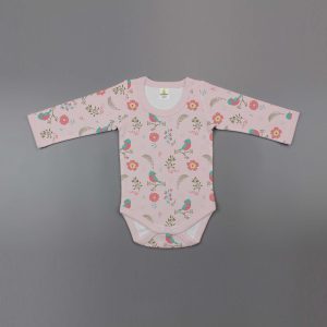 Floral Garden Full Sleeve Bodysuit - imababywear