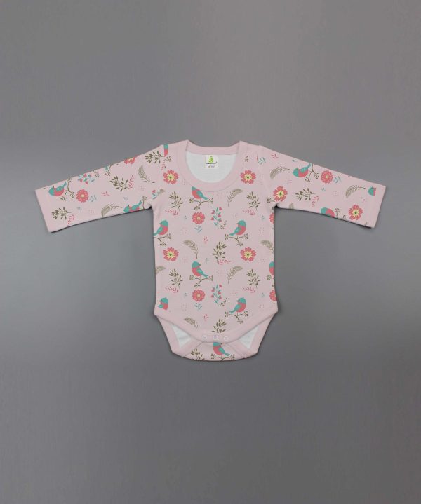 Floral Garden Full Sleeve Bodysuit - imababywear