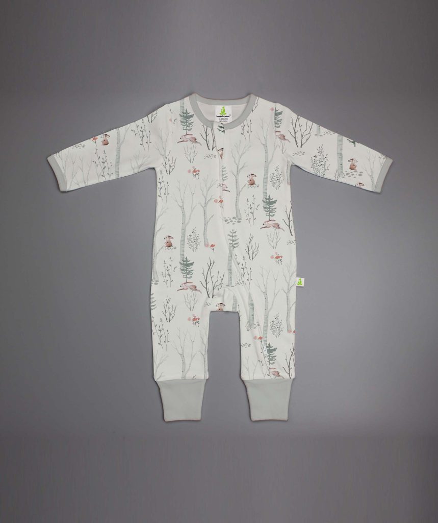 Zip Long Sleeve Sleeper - Farm