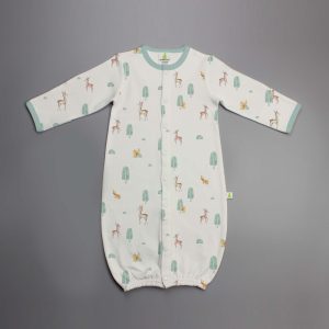 Taiga Deer Convertible Sleepsuit-imababywear