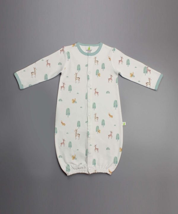Taiga Deer Convertible Sleepsuit-imababywear