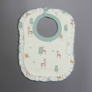 Taiga Deer Frill Bib-imababywear