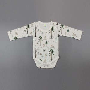 Tropical Woods Full Sleeve Bodysuit-imababywear